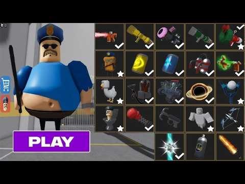 BARRY'S PRISON RUN (Obby) Roblox New - Walkthrough Full Gameplay No Death