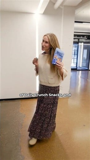 #ElevatorPitch - Laurel Orley, CEO & Co-Founder of @dailycrunchsnacks