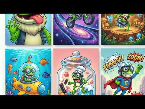 Frog Boing Boing kids songs; preschool learning; kids dance song; nursery rhymes