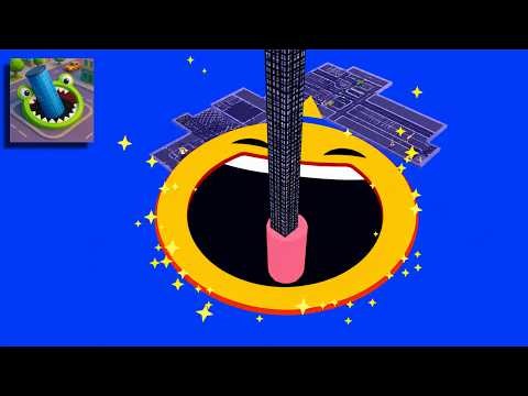 Hole.io - Gameplay Walkthrough Tutorial Hole Evolution New Mobile Game (Android,iOS)