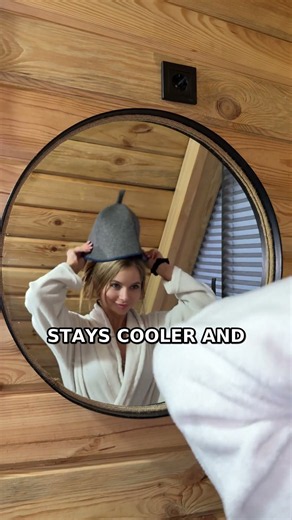 Why Sauna Heat Hits Your Head First #shorts