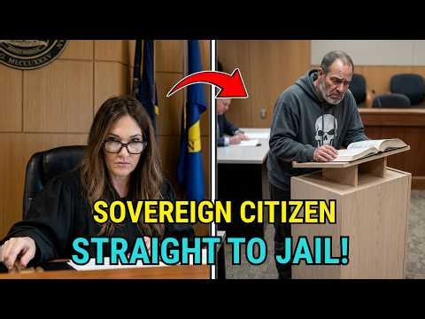 Judge DESTROYS Sovereign Citizen After His Silly Courtroom Strategy Ends in Jail!