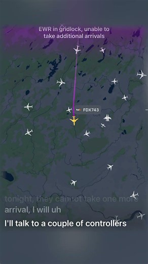Ground Gridlock! (Newark Airport Refuses Landing Aeroplanes)