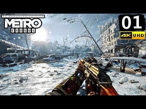 Metro Exodus Enhanced Edition Part 1 – Ultra Realistic 4K 60FPS Journey Begins!