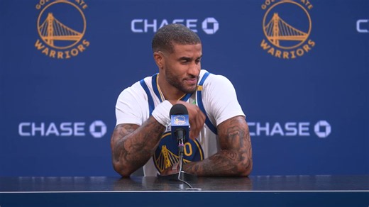 Gary Payton II at Media Day