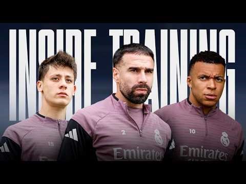 Last training session before the derby! | Ciudad Real Madrid