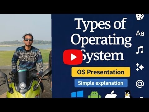 👉 Types of Operating System | OS Presentation | Simple Explanation