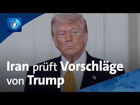 Krieg in Nahost: Trump schlägt Iran Friedensabkommen vor – und droht mit Angriffen
