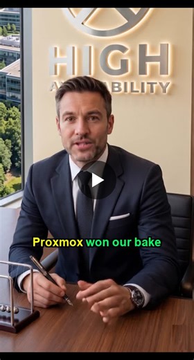 Why Proxmox Won After testing several platforms, Proxmox rose to the top for very specific reasons. In this short clip I explain why its combination of open-source flexibility and practical… | High-Availability.com