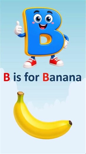 🎉 B is for Ball, Banana, Bird & Bus! | Fun Alphabet Activities for Kindergarten #ABCforKids #Shorts