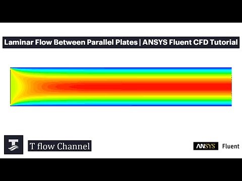 Laminar Flow Between Parallel Plates | ANSYS Fluent CFD Tutorial