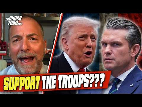 Trump & Hegseth Clearly DON’T CARE About American Soldiers | Chuck Todd Politics