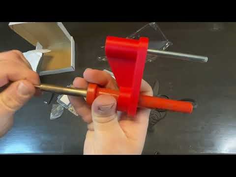 Brass Threaded Inserts & Metric Machine Screw Set. (3D Printed Drill Press Soldering Iron Set Up)