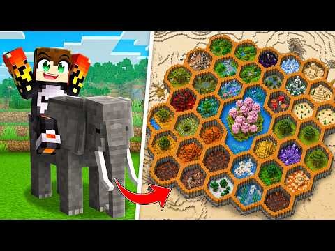 I BUILT THE BIGGEST ZOO IN MINECRAFT!!