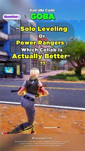 Best crossover — Solo Leveling vs Power Rangers? #fortnite