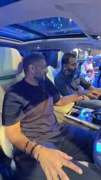 Suneel checks out the GWM Tank 500 at the GWM stall during PakWheels New Wheels Expo Karachi