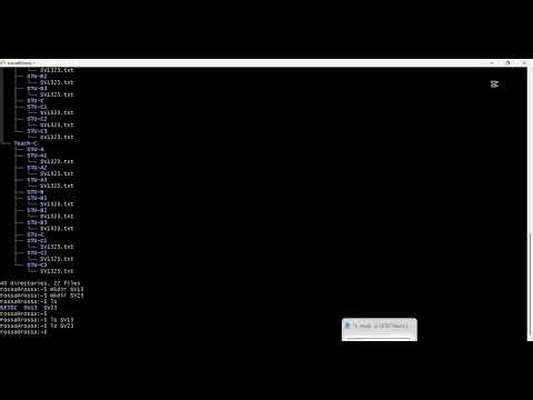 Linux command | Create file and folder