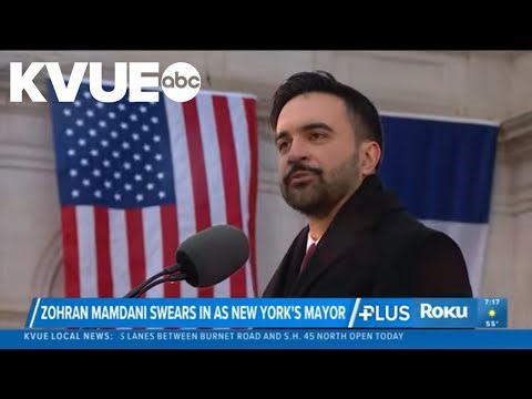New York Mayor Mamdani delivers speech after inauguration