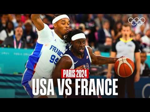 USA vs France 🏀🥇 | Men’s Basketball Gold Medal Game | Paris 2024