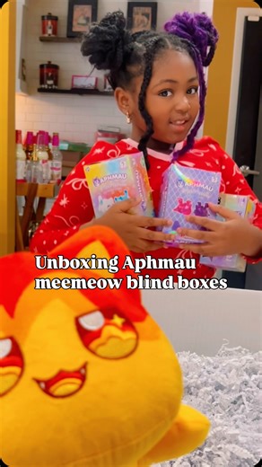 Egypt sarai and family 💗 on Instagram: "I just unboxed the Elemental Series Aphmau from @bonkerstoyco @aphmeow___store and I am obsessed ! My favorite is the Light Cat and the Fire Cat. The colors of each cat are so vibrant and the quality is 10/10. Which one are you hunting for? Let me know in the comments! 👇 #aphmau #meemeows #plushie #unboxing #bonkerstoys"