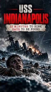 Hundreds Survived. No Rescue Came. | USS Indianapolis (1945)