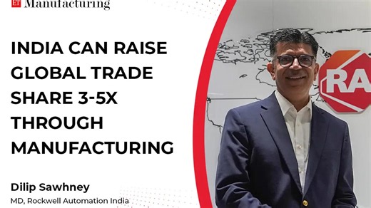 India can raise global trade share 3-5X through manufacturing: Dilip Sawhney | ET Manufacturing