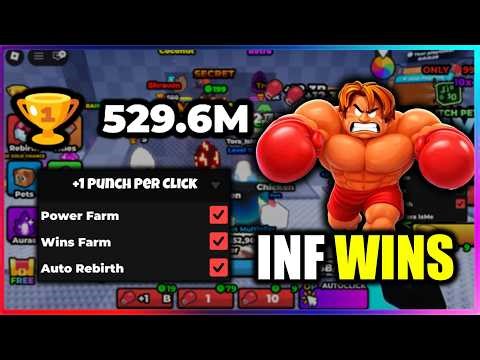 🥊 +1 Punch Per Click Script - Instant Last Wins