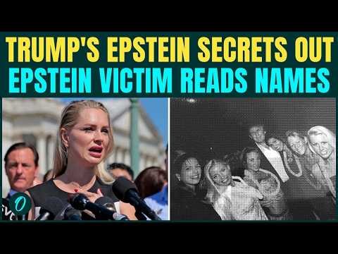 ‘Epstein R*P*D Her In Front of Trump?’: Epstein's Victim Shocks FBI As She Reads Names of Assaulters