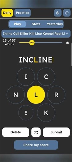 Day#15 #learning #gaming #spellingbee #challenge #vocabs #English