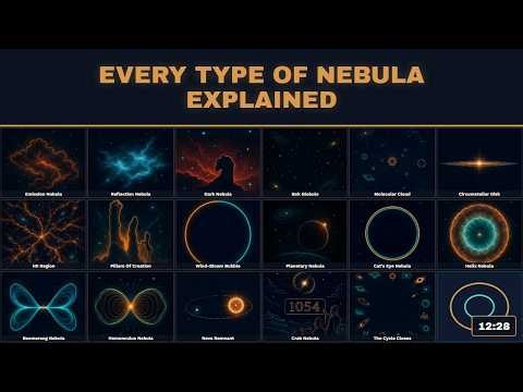 Every Type of Nebula Explained (in 12 Minutes)