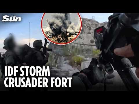 This medieval fortress is Israel's new frontline base: IDF capture 900-year-old citadel