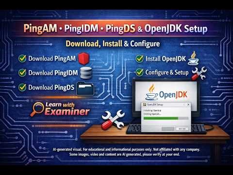 Download PingAM PingIDM and PingDS | Download JDK and setup |Hindi|LeanWithExaminer