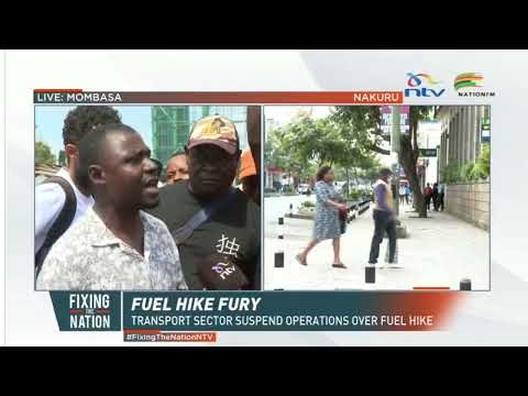 “This is not bottom up you promised us,” Mombasa residents lecture Ruto over increase in fuel prices