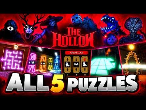The Hollow Roblox: ALL 5 Floor Puzzles SOLVED! (Halloween 2026)