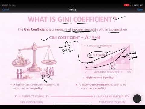What is Gini coefficient?