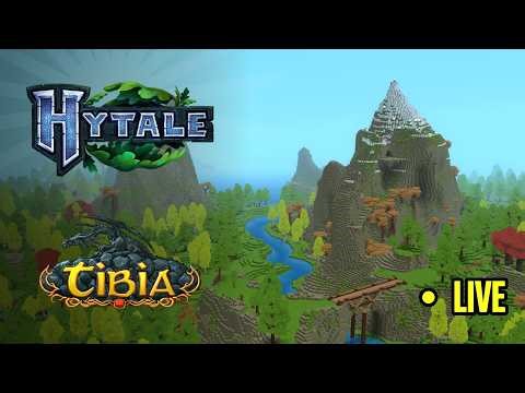 Hytale Criativo - Projeto Hytibia - Recriando Tibia no Hytale! Ep.45 - Rookgaard