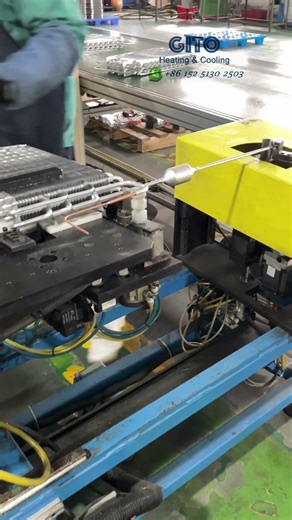 Accumulator Tube End Bending for Evaporator in Refrigerator