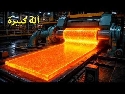كيف تُصنع ملايين الأطنان من الزجاج من الرمل في مصنع ضخم...