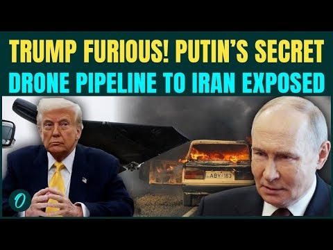 Russia HELPING Iran Build DEADLY Drones? Putin SECRETLY Sending Drone Parts to Iran Via Caspian Sea