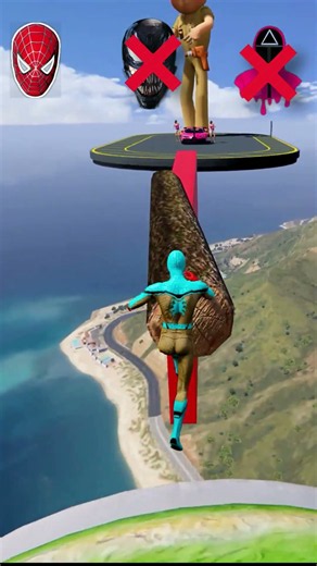 GTA 5 Epic Water Ragdolls | Spider-Man Jumps / Fails ep.2555 | GTA 130 GAME VIDEO