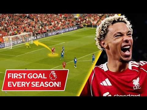 FIRST Goal from EVERY Premier League season!