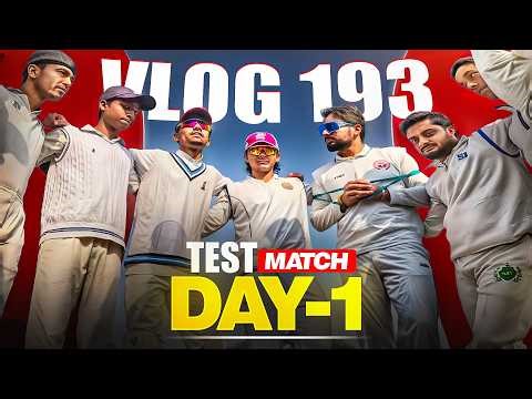 Brutal Sledging on Day 1🔥| Test Match Vlog | Cricket Cardio