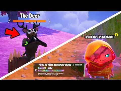 The NEW FORTNITE Update! (The Deer & Trick or Treat Sprites)