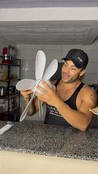 6-Blade Ceiling Fan with Light for Small Rooms 80W 16.5" 42cm Bivolt Remote Control