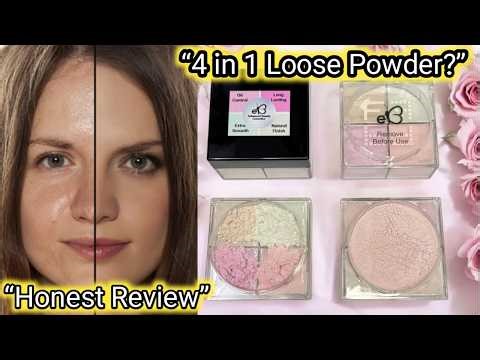 Enhanced Beauty 4 in 1 Pink Setting Powder Honest Review | Oil Control & Bright Look