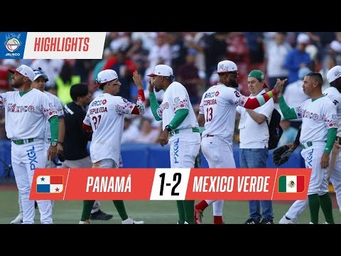 ¡MÉXICO VERDE consiguió su PRIMERA VICTORIA en la Serie del Caribe | Resumen Panamá 1-2 México Verde