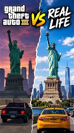 GTA 3 vs Real Life! 🗽 #shorts