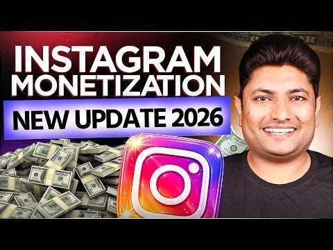 Instagram New Monetization Update 2026 | How to Monetize Instagram in 2026