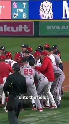 A BRAWL broke out in Anaheim! 💥 #shorts