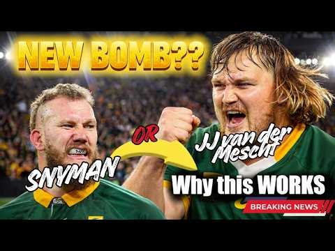💥Springboks Lose Snyman… Why the Bomb Squad Could Get EVEN SCARIER?? 😳